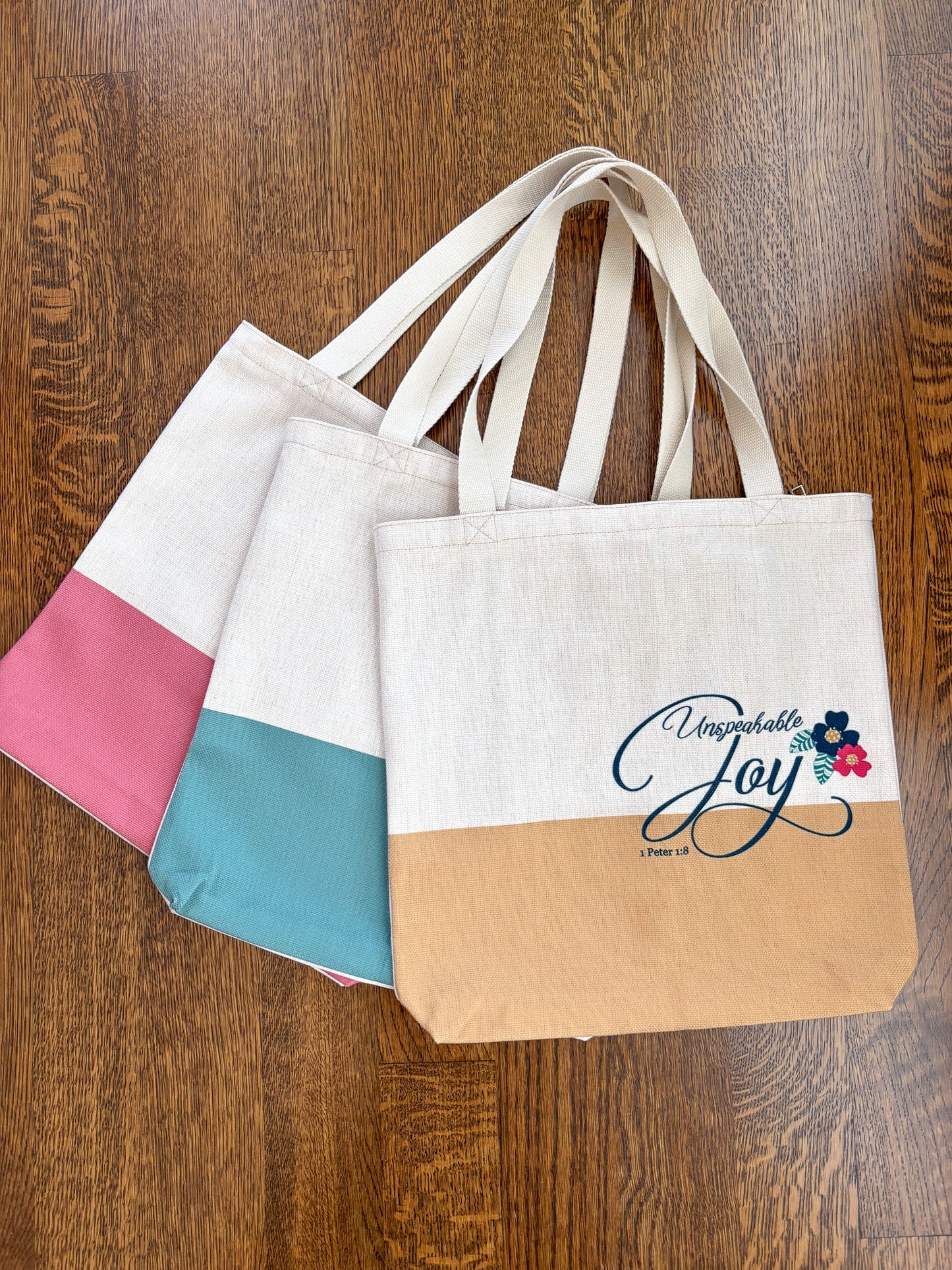 Joy tote bag