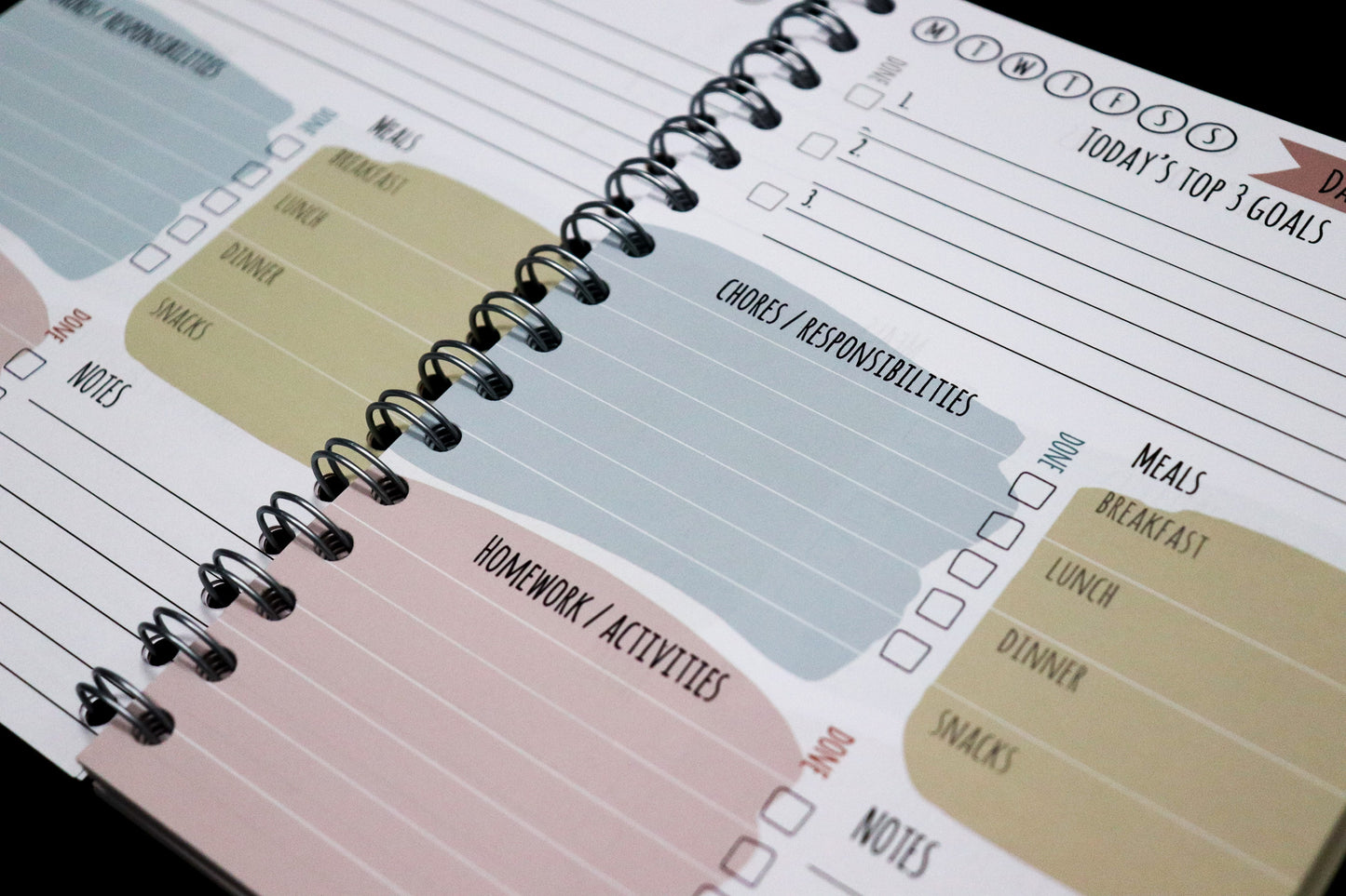 Daily Organizer for kids & teens