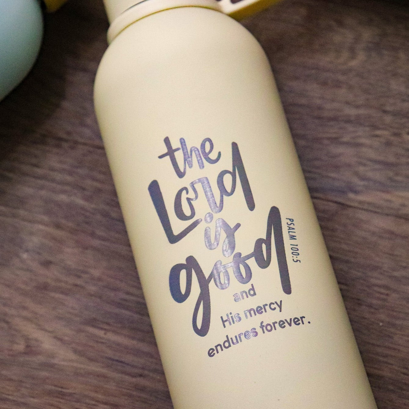 The Lord is Good thermal bottle