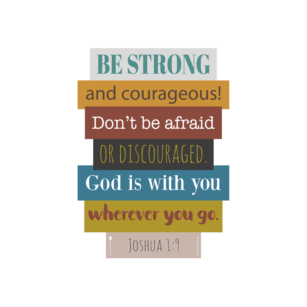 Be Strong wall decal
