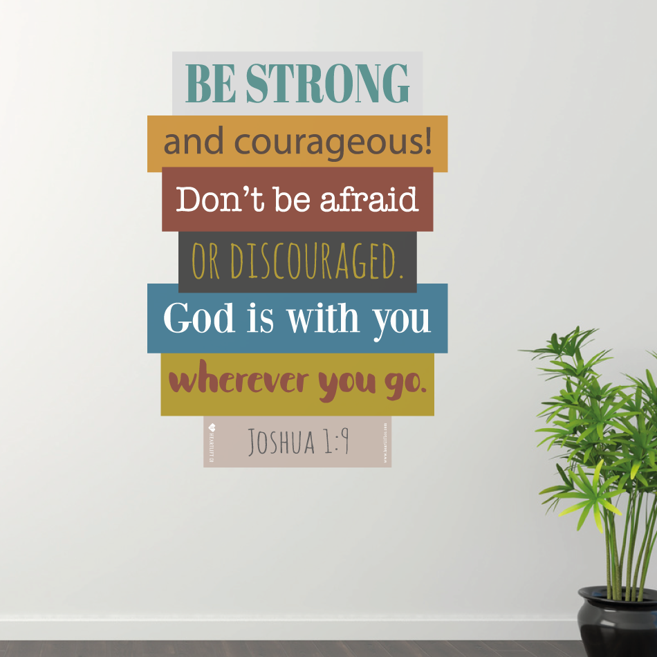 Be Strong wall decal