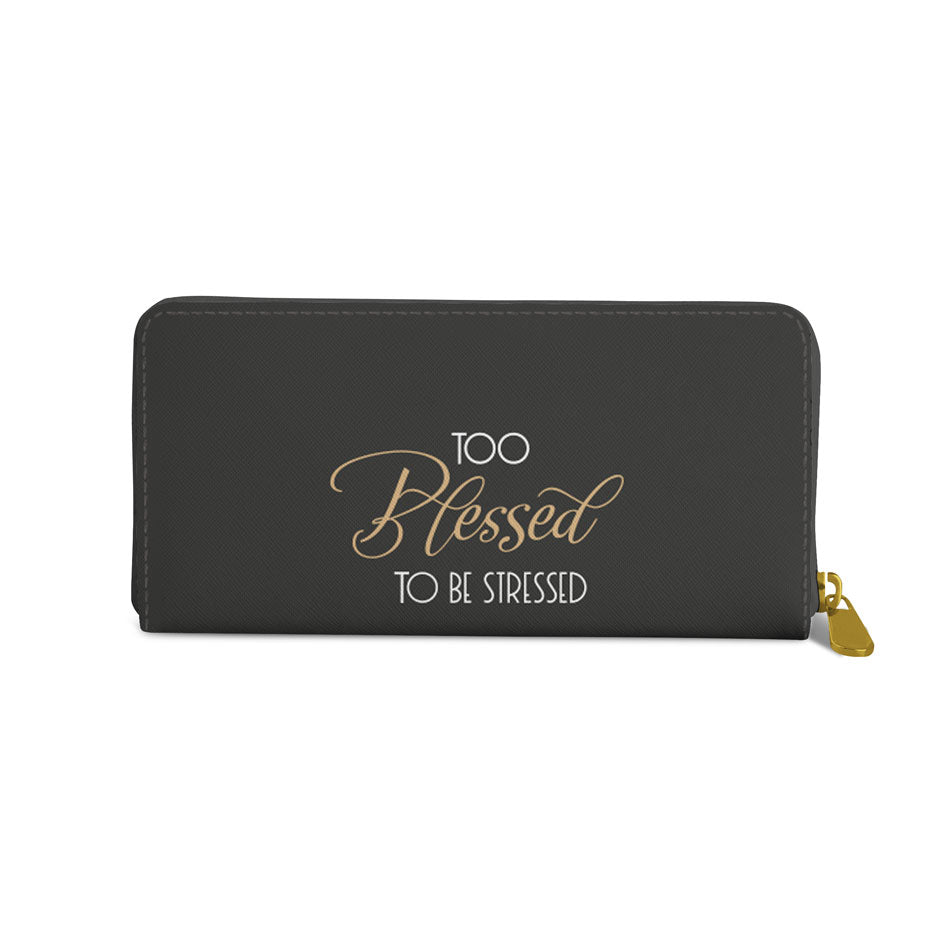Too Blessed wallet