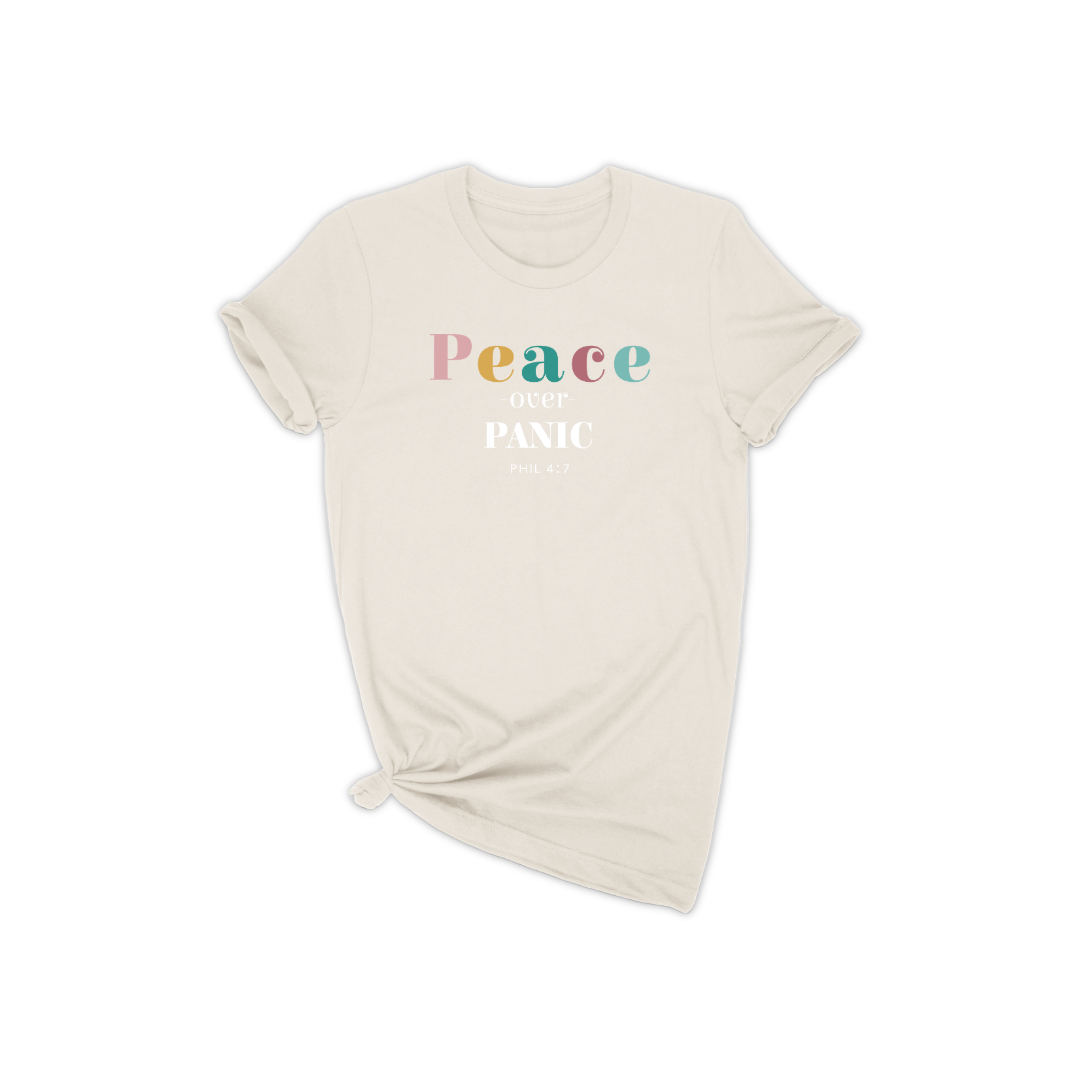 Peace Over Panic T-shirt