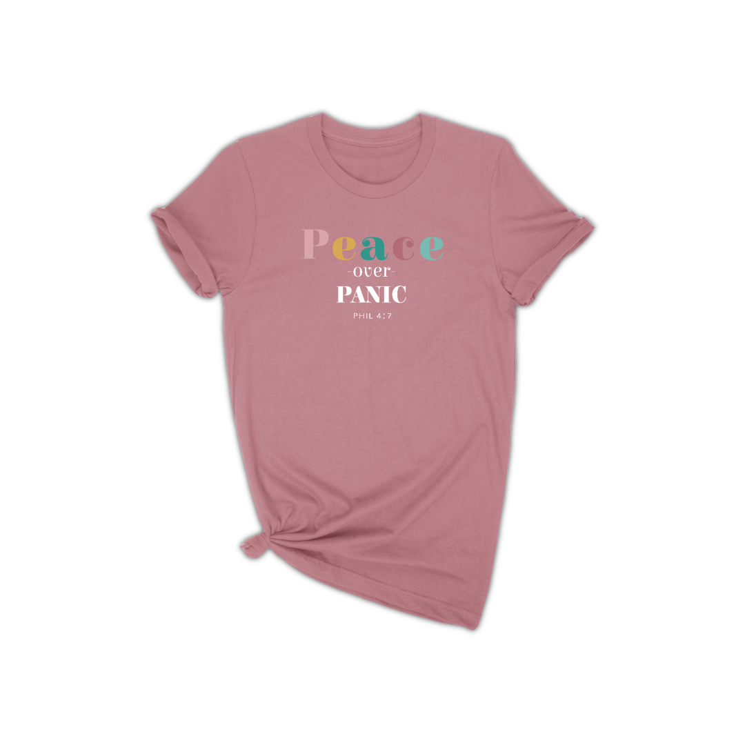 Peace Over Panic T-shirt