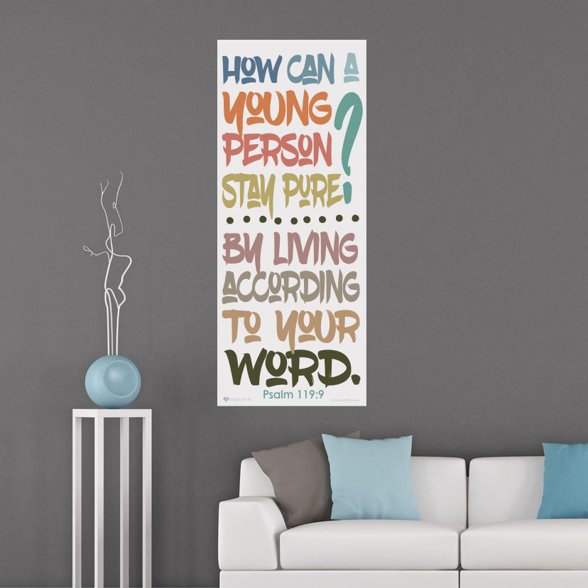 Bible verse wall decal