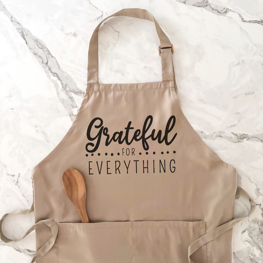 Grateful for Everything apron