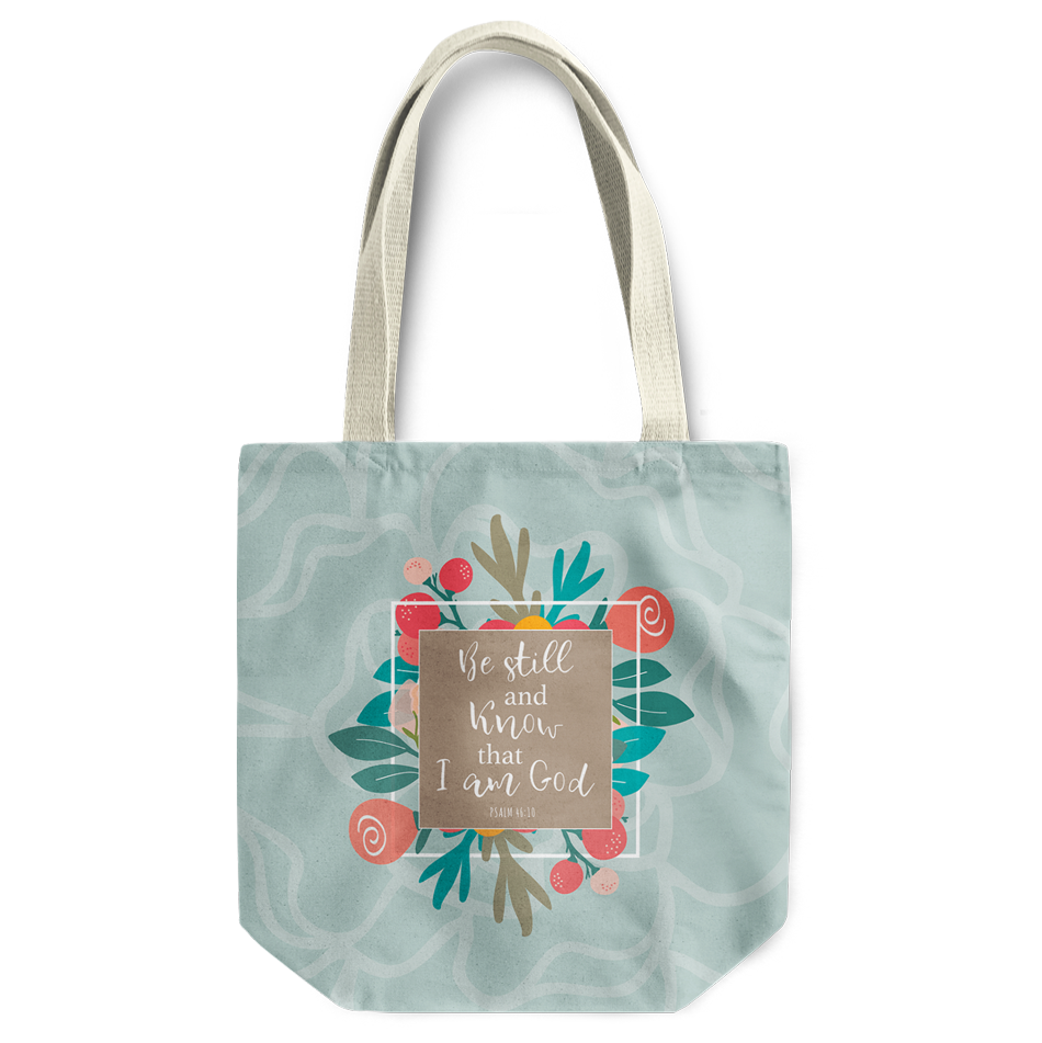 Be Still tote bag