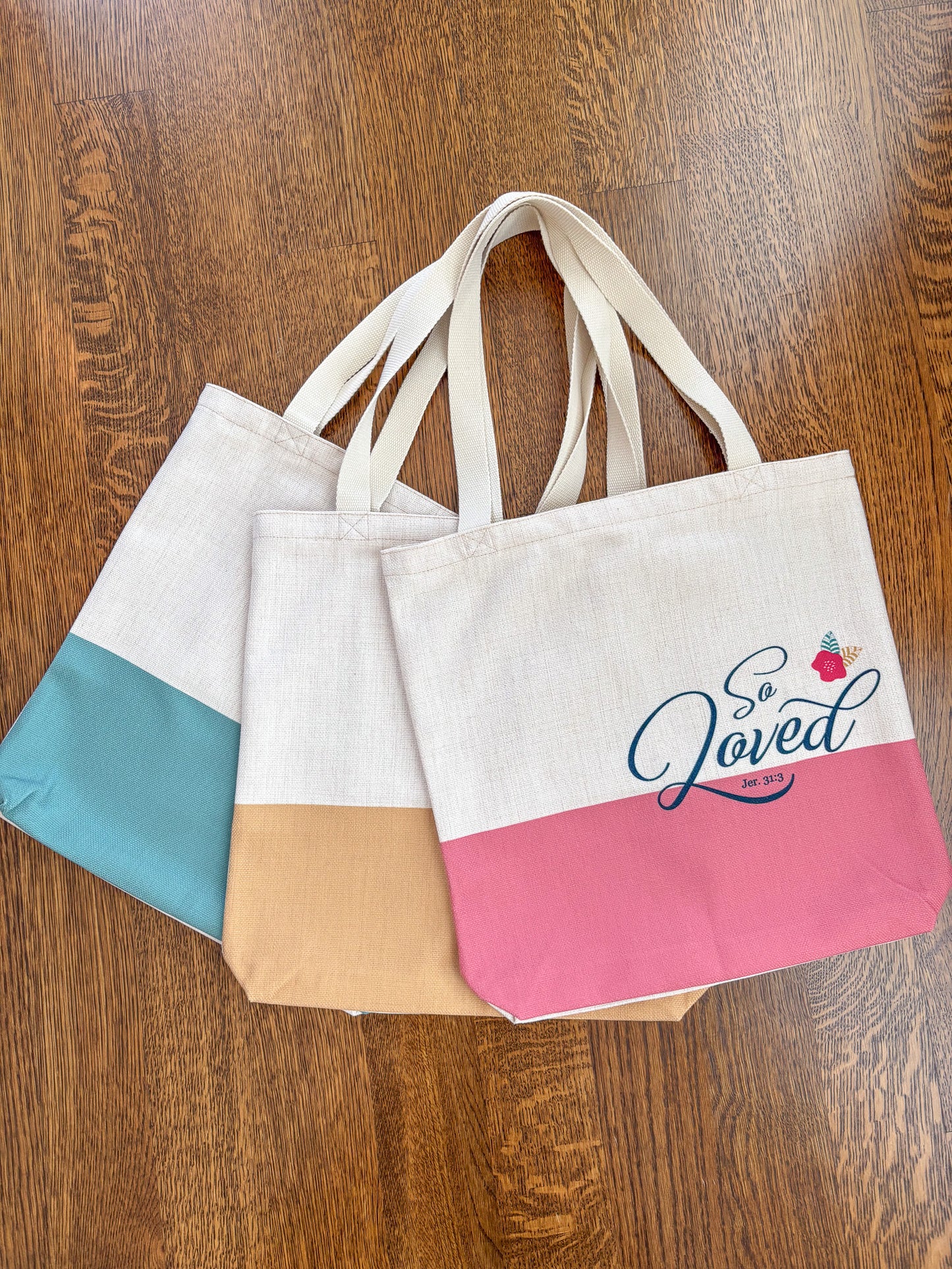 So Loved tote bag
