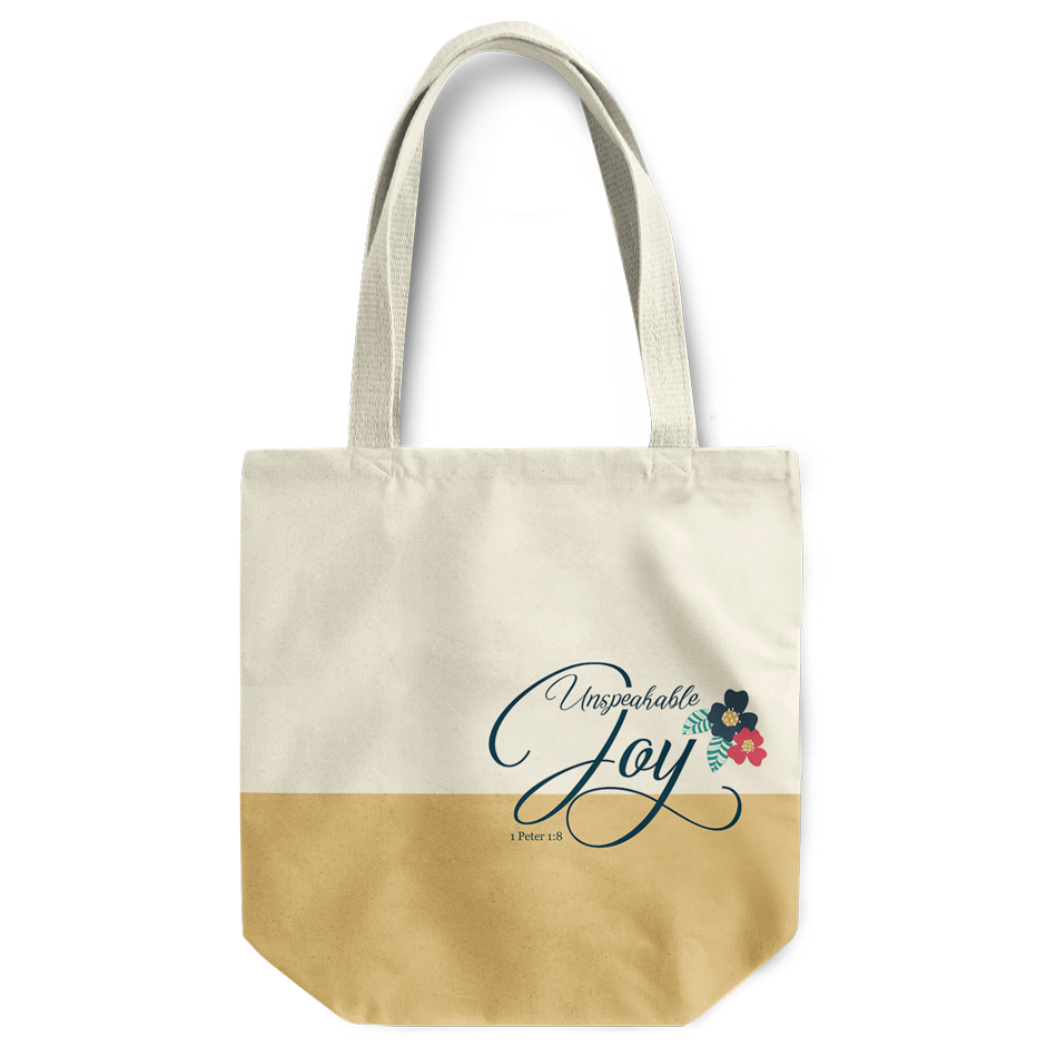 Joy tote bag