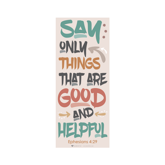 Say Good Things wall decal