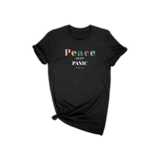 Peace Over Panic T-shirt