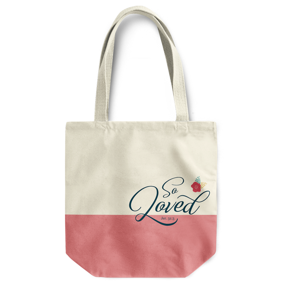 So Loved tote bag