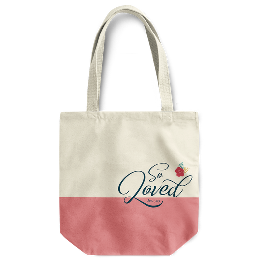 So Loved tote bag